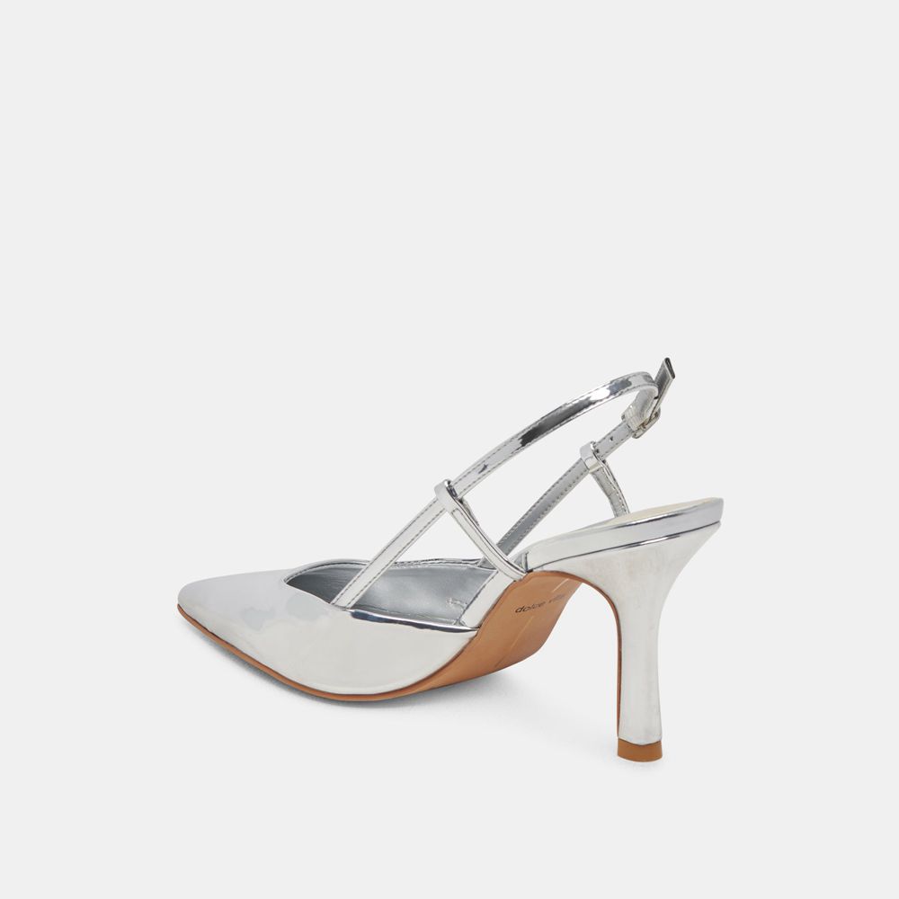 Dolce Vita Kim Women Heels Silver | US-236418IPU