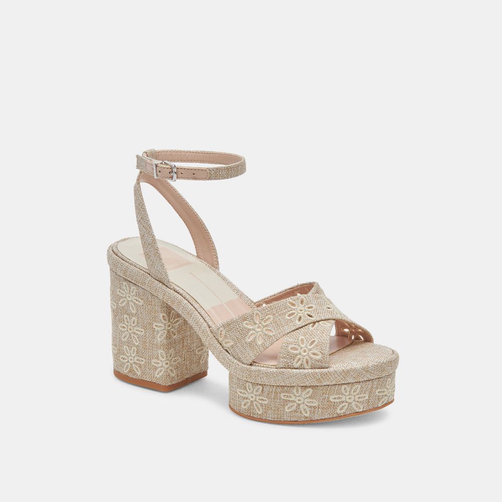 Dolce Vita Laisha Women Heels Khaki | US-702954KBA