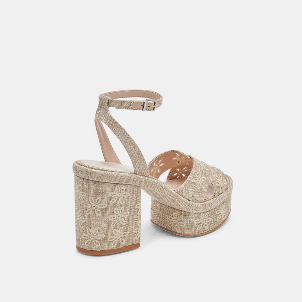 Dolce Vita Laisha Women Heels Khaki | US-702954KBA