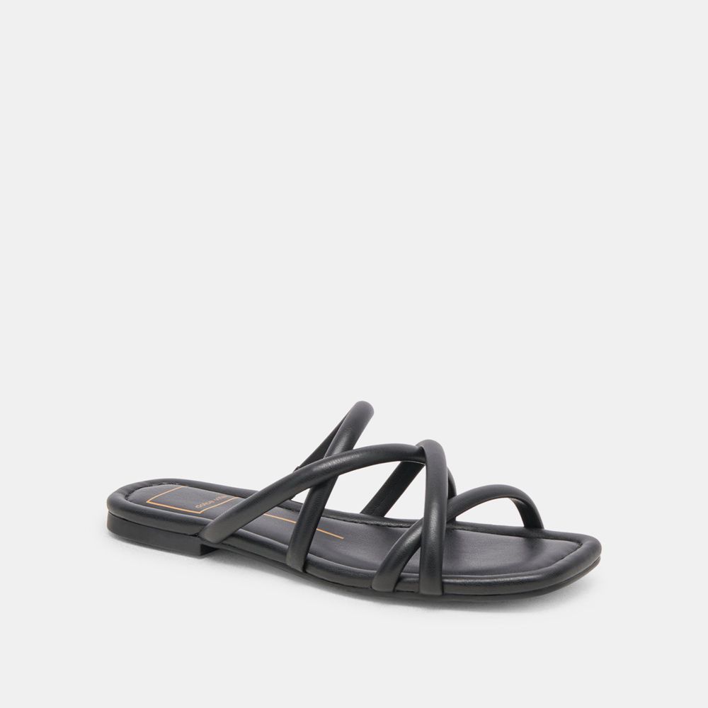 Dolce Vita Lanza Women Sandals Black | US-978243FBE