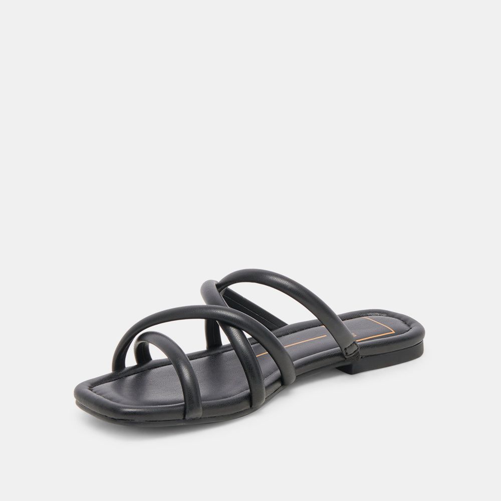 Dolce Vita Lanza Women Sandals Black | US-978243FBE