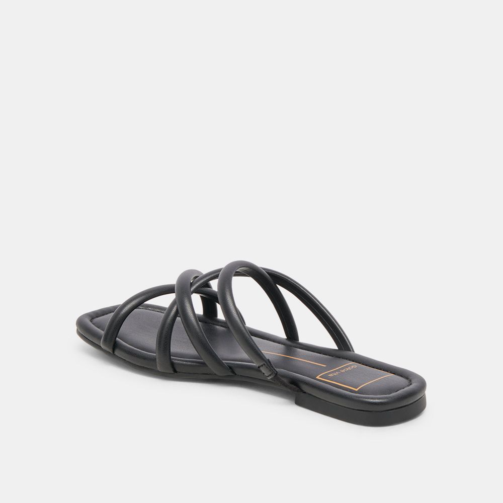 Dolce Vita Lanza Women Sandals Black | US-978243FBE