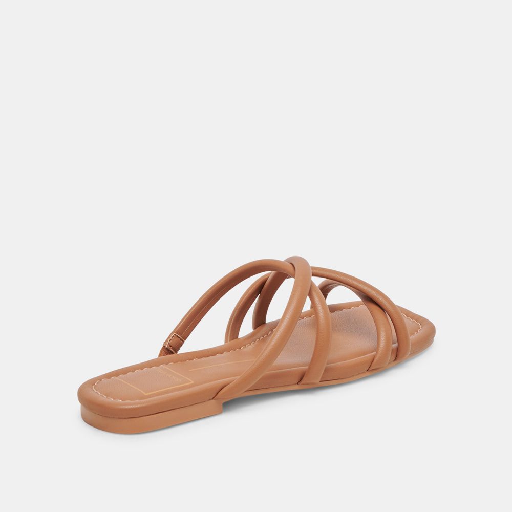 Dolce Vita Lanza Women Sandals Chocolate | US-023798WNC