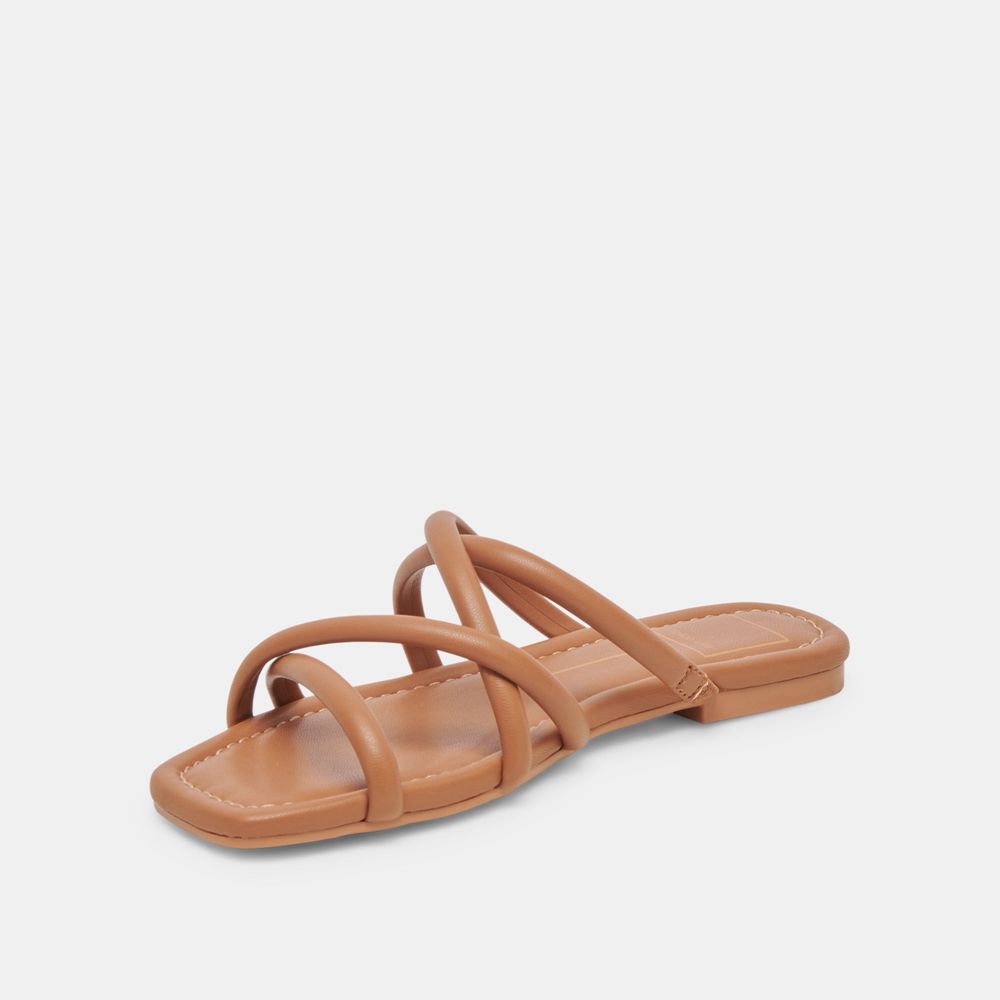 Dolce Vita Lanza Women Sandals Chocolate | US-023798WNC