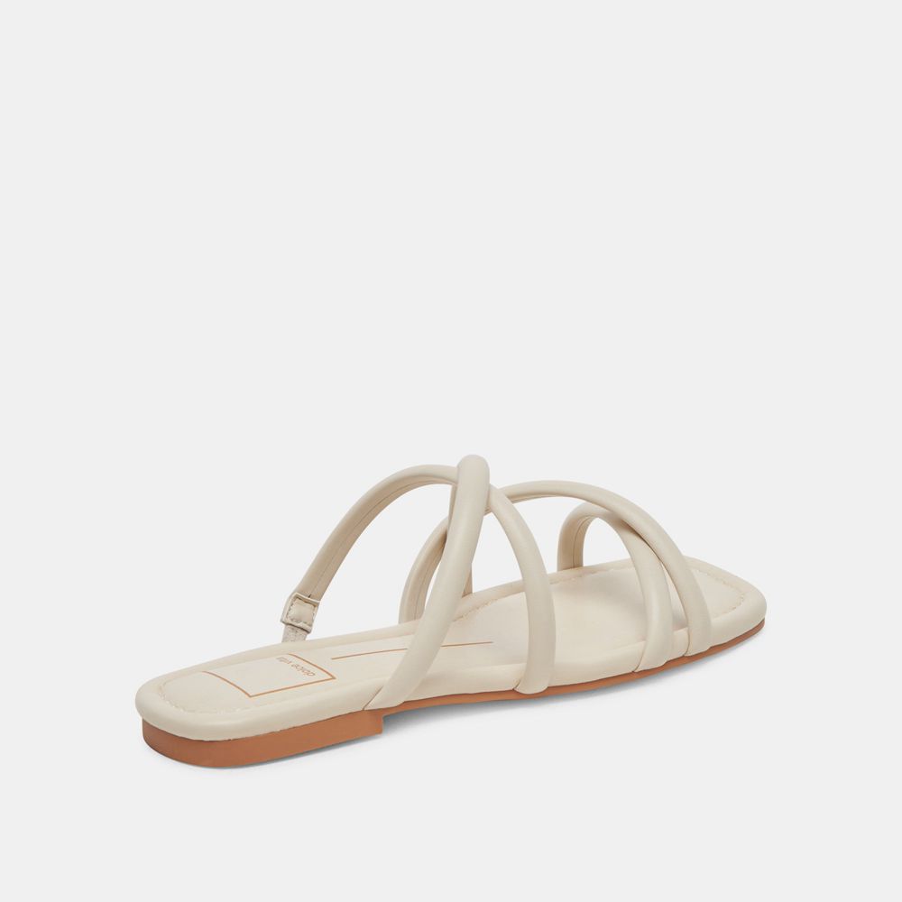 Dolce Vita Lanza Women Sandals Cream | US-564087ADQ