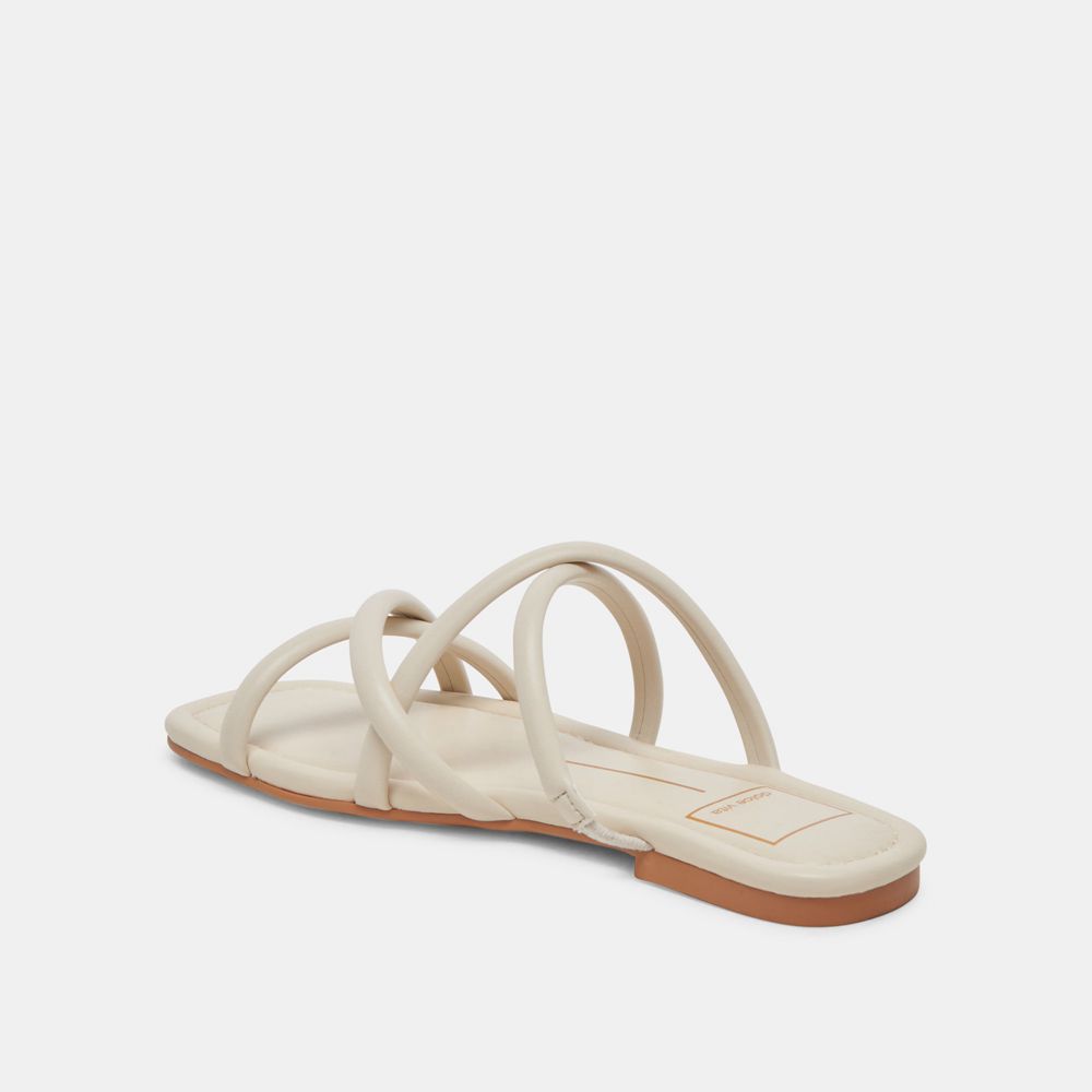 Dolce Vita Lanza Women Sandals Cream | US-564087ADQ