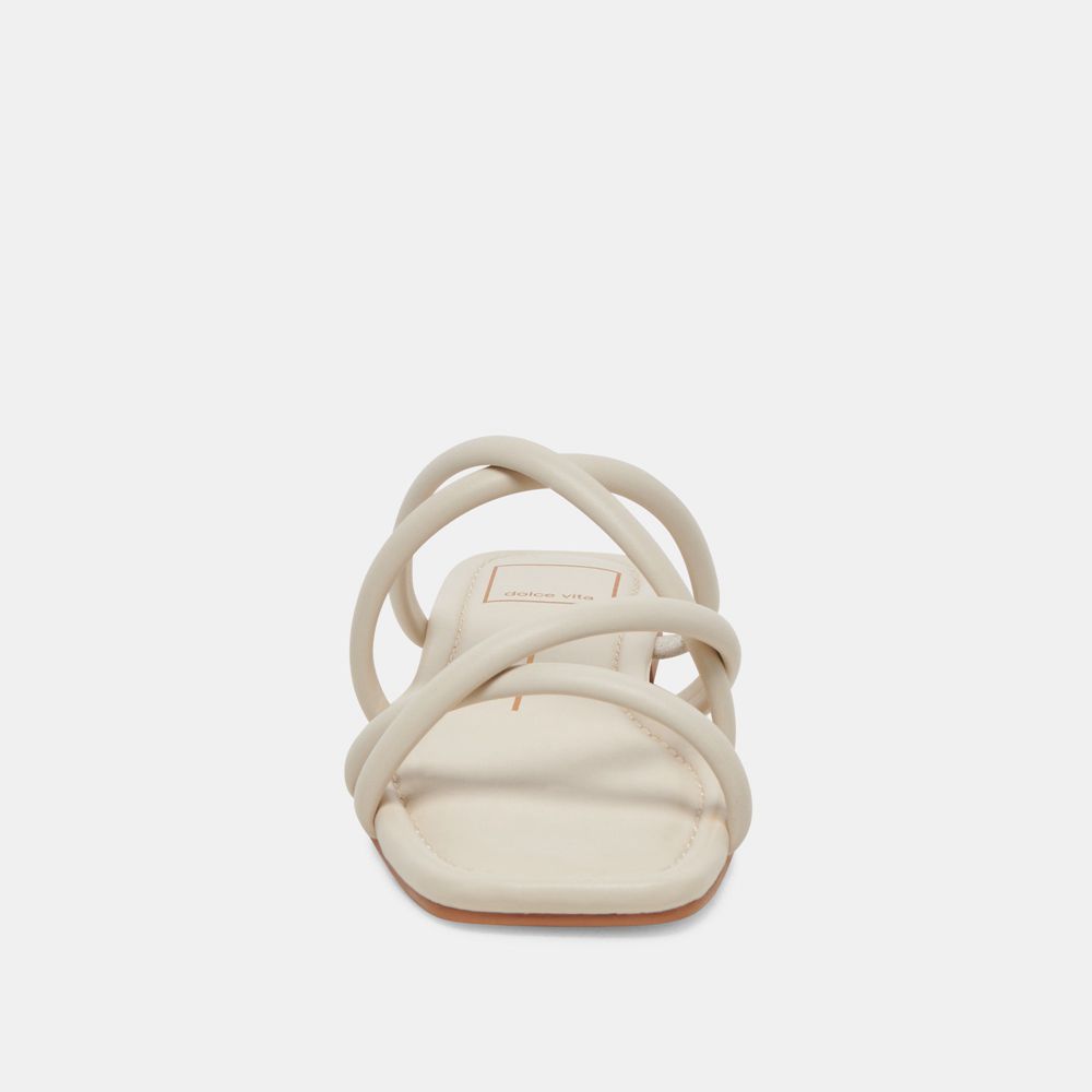 Dolce Vita Lanza Women Sandals Cream | US-564087ADQ