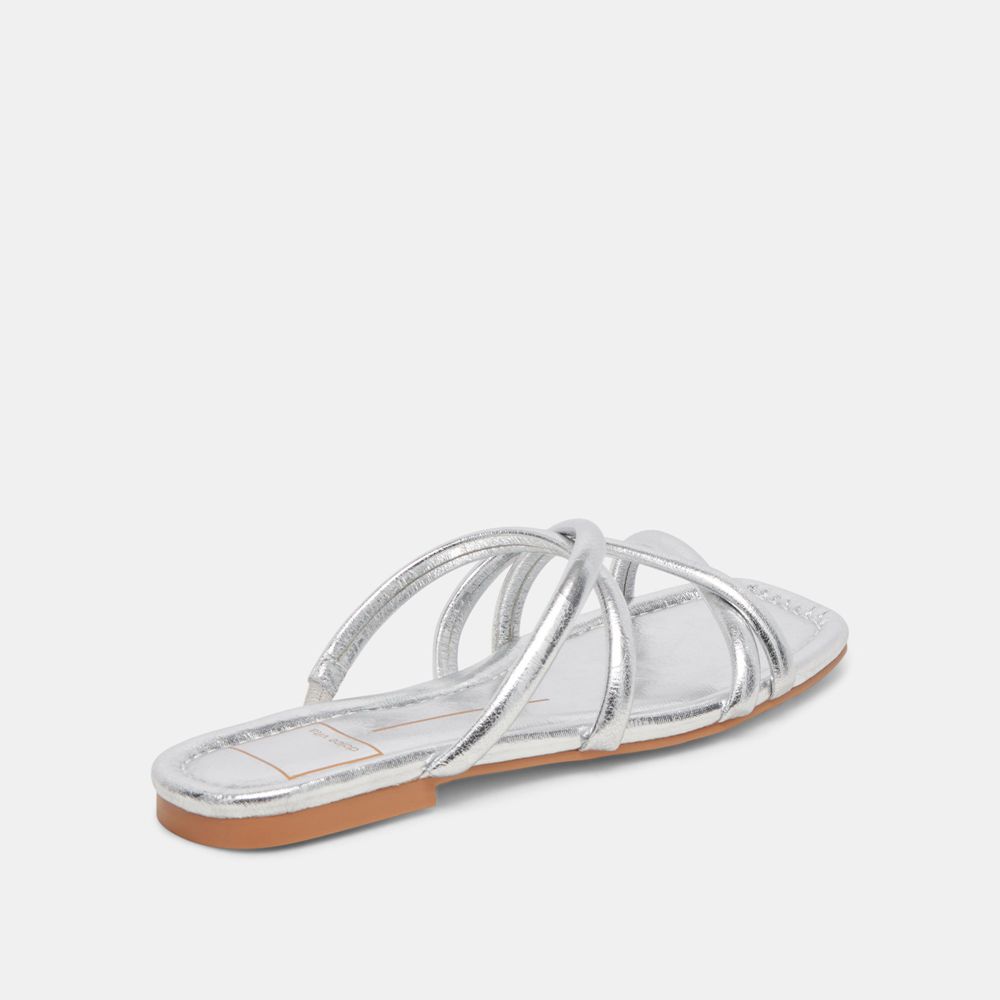 Dolce Vita Lanza Women Sandals Silver | US-832015BSE