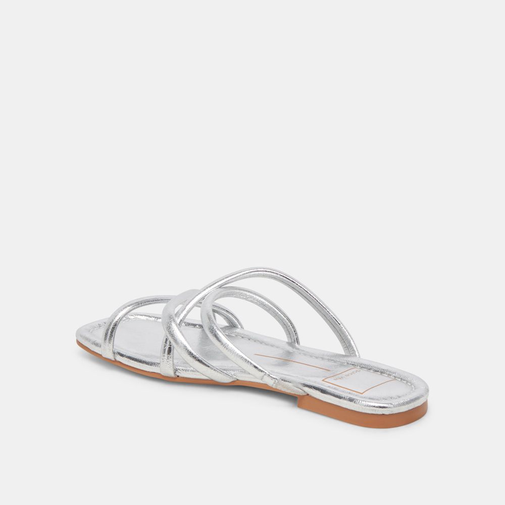 Dolce Vita Lanza Women Sandals Silver | US-832015BSE