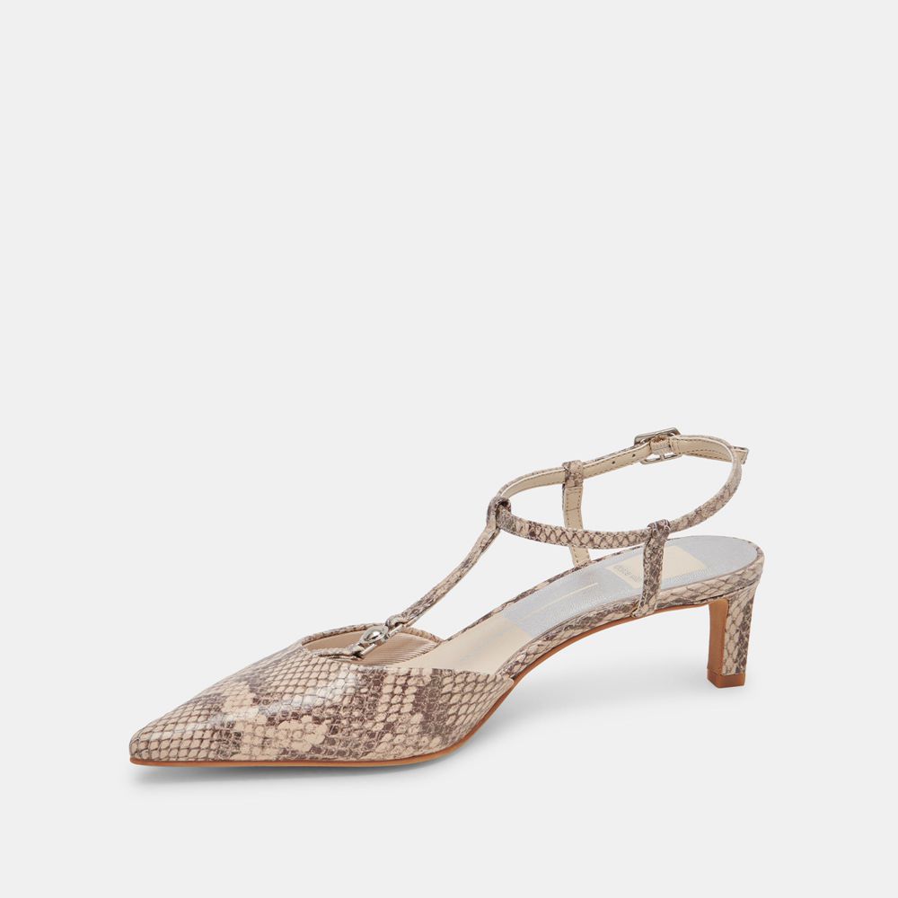 Dolce Vita Lavon Women Heels Beige | US-036549YRN