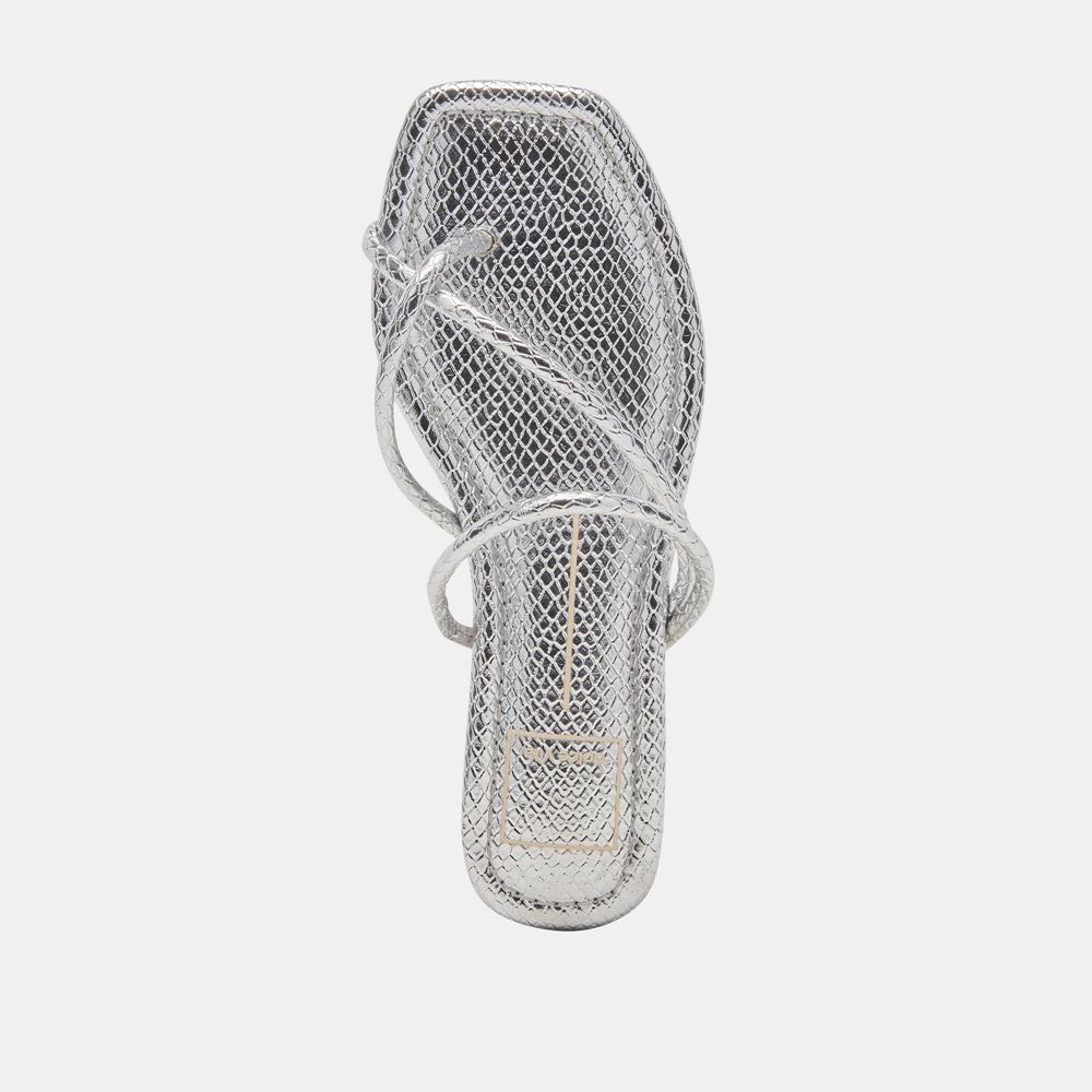 Dolce Vita Leanna Women Sandals Silver | US-870364OFU