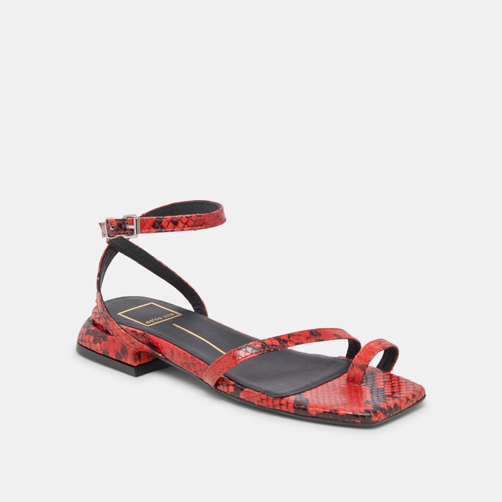 Dolce Vita Lexi Women Sandals Red | US-962743JDL