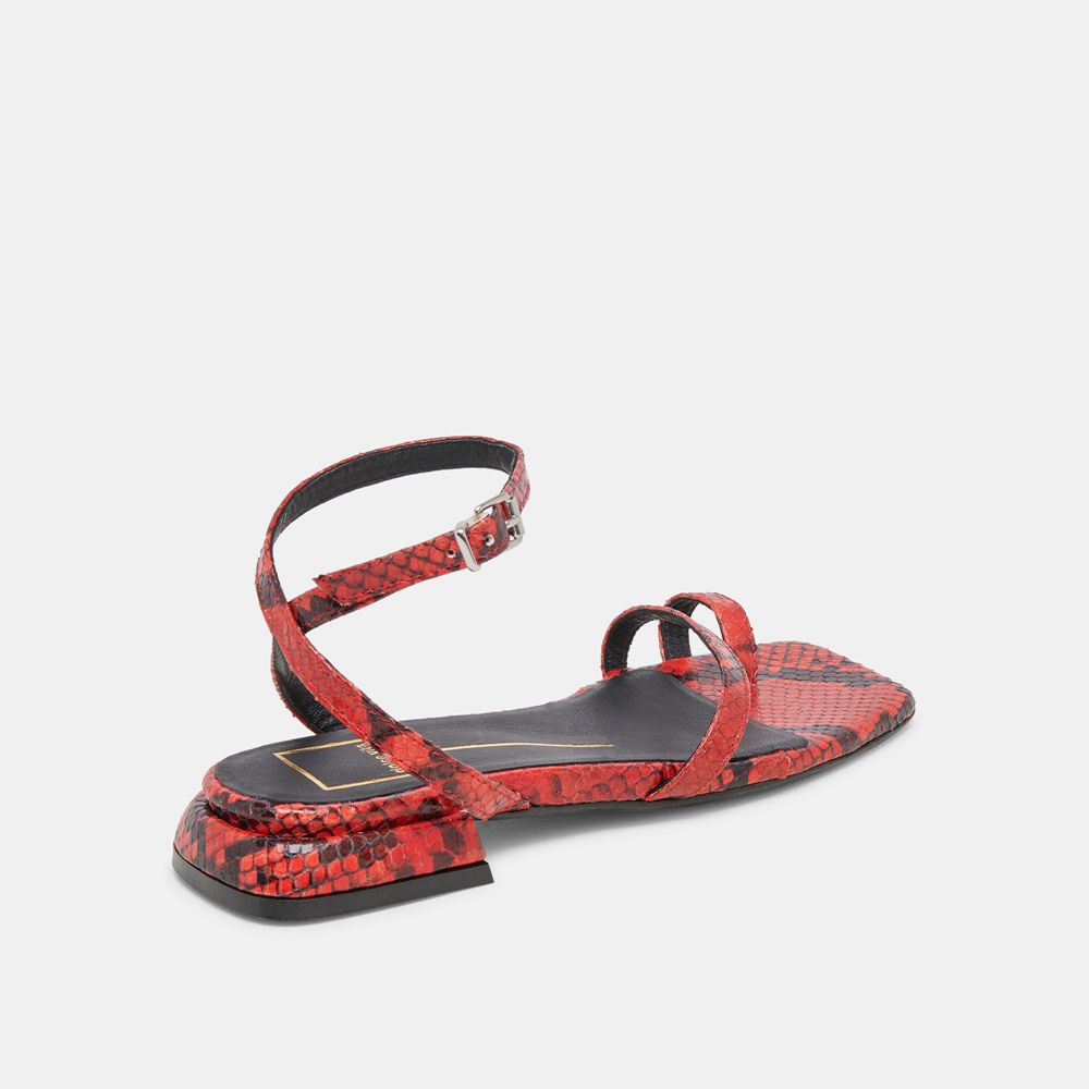 Dolce Vita Lexi Women Sandals Red | US-962743JDL