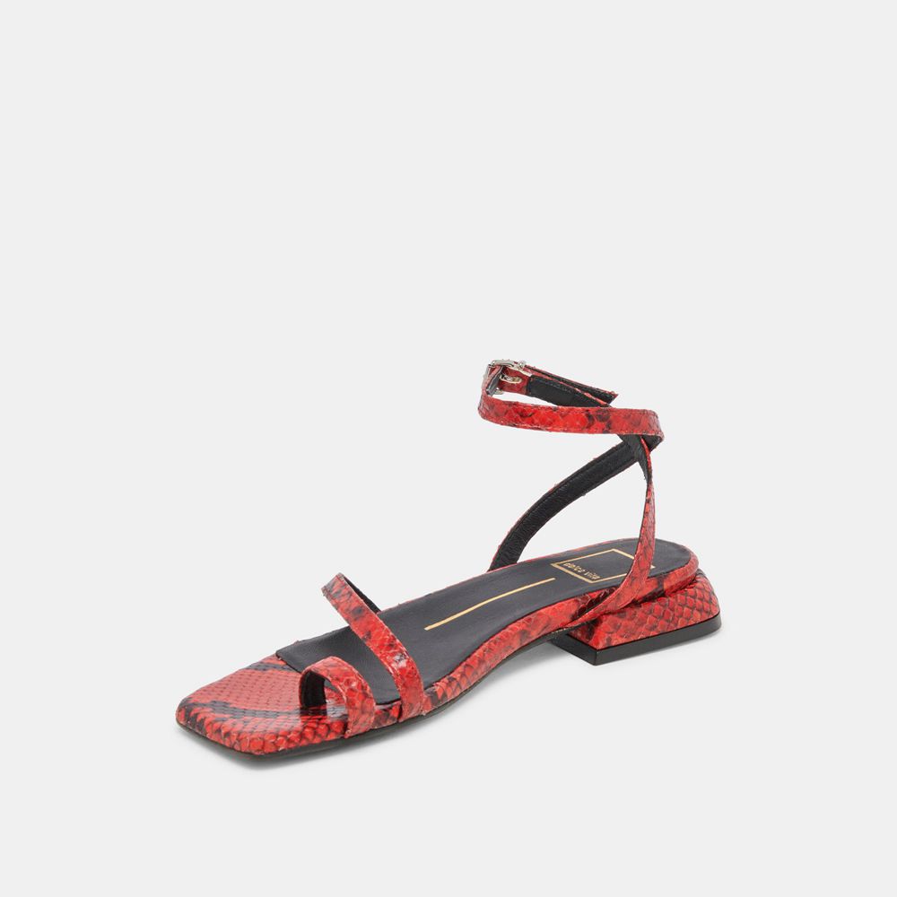 Dolce Vita Lexi Women Sandals Red | US-962743JDL