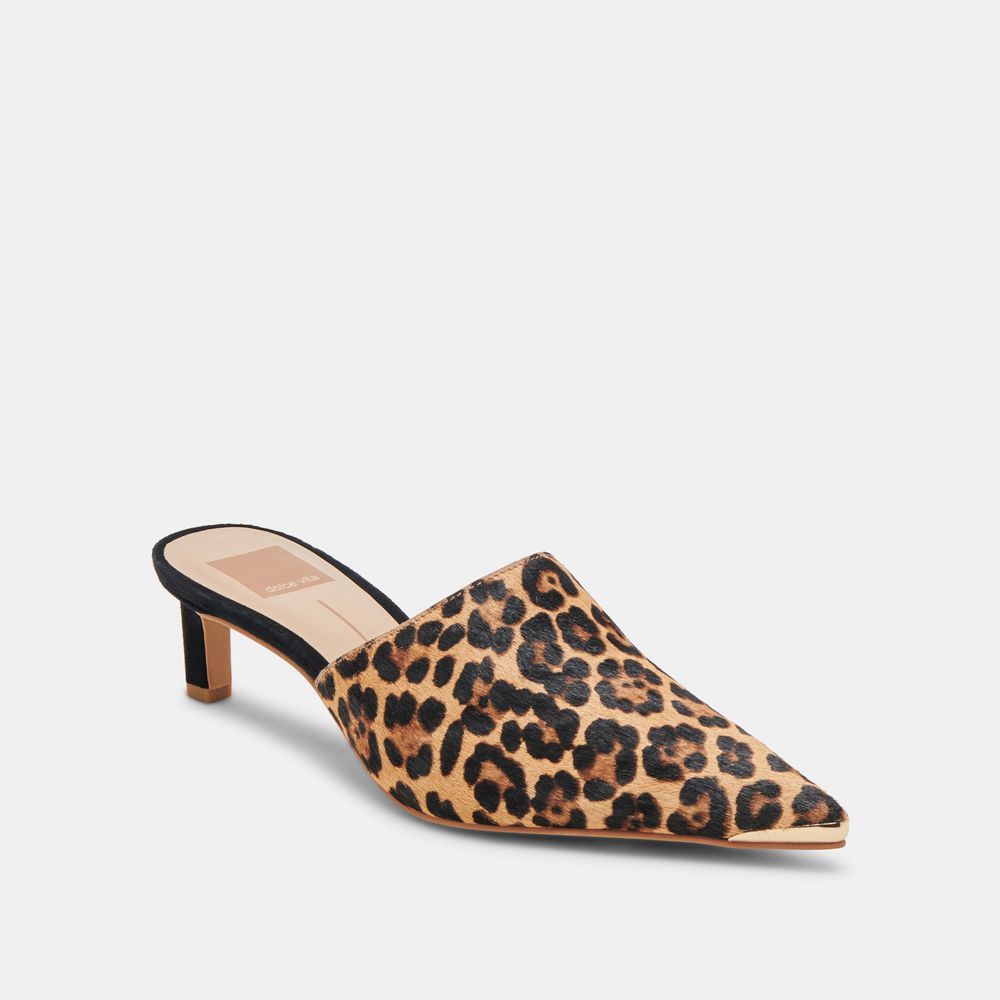 Dolce Vita Lexy Women Heels Leopard | US-394756MRK