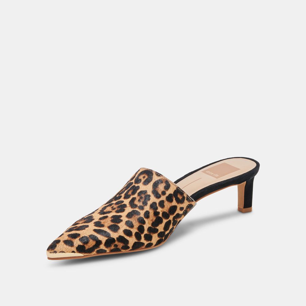 Dolce Vita Lexy Women Heels Leopard | US-394756MRK