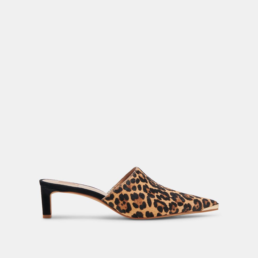 Dolce Vita Lexy Women Heels Leopard | US-394756MRK