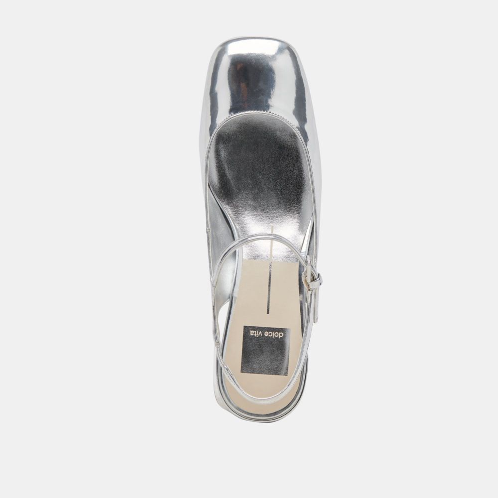 Dolce Vita Maggi Women Heels Silver | US-429017GNQ