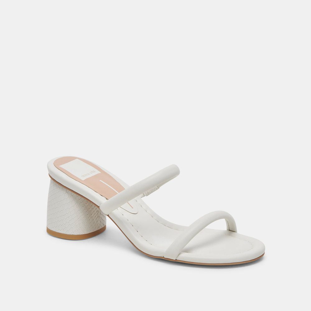 Dolce Vita Mandie Women Heels White | US-076128IHO