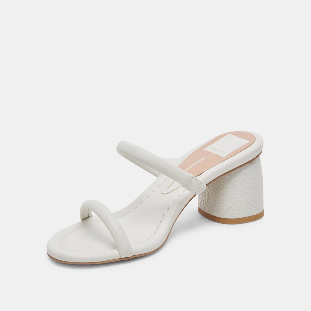 Dolce Vita Mandie Women Heels White | US-076128IHO