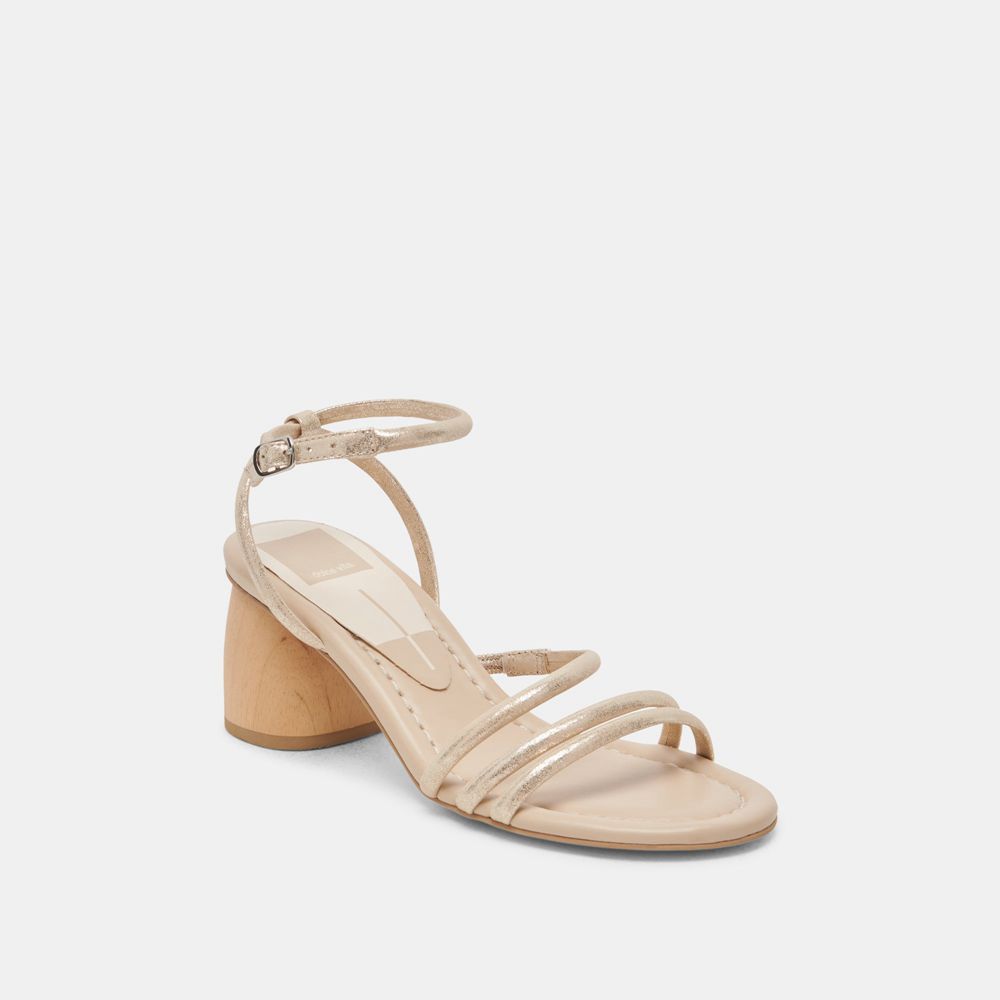 Dolce Vita Mikael Women Heels Light Gold | US-891725QJI