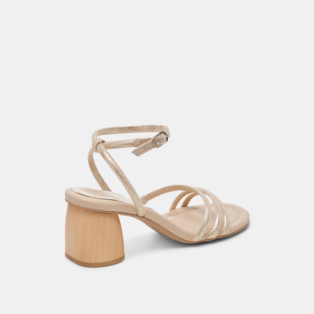 Dolce Vita Mikael Women Heels Light Gold | US-891725QJI