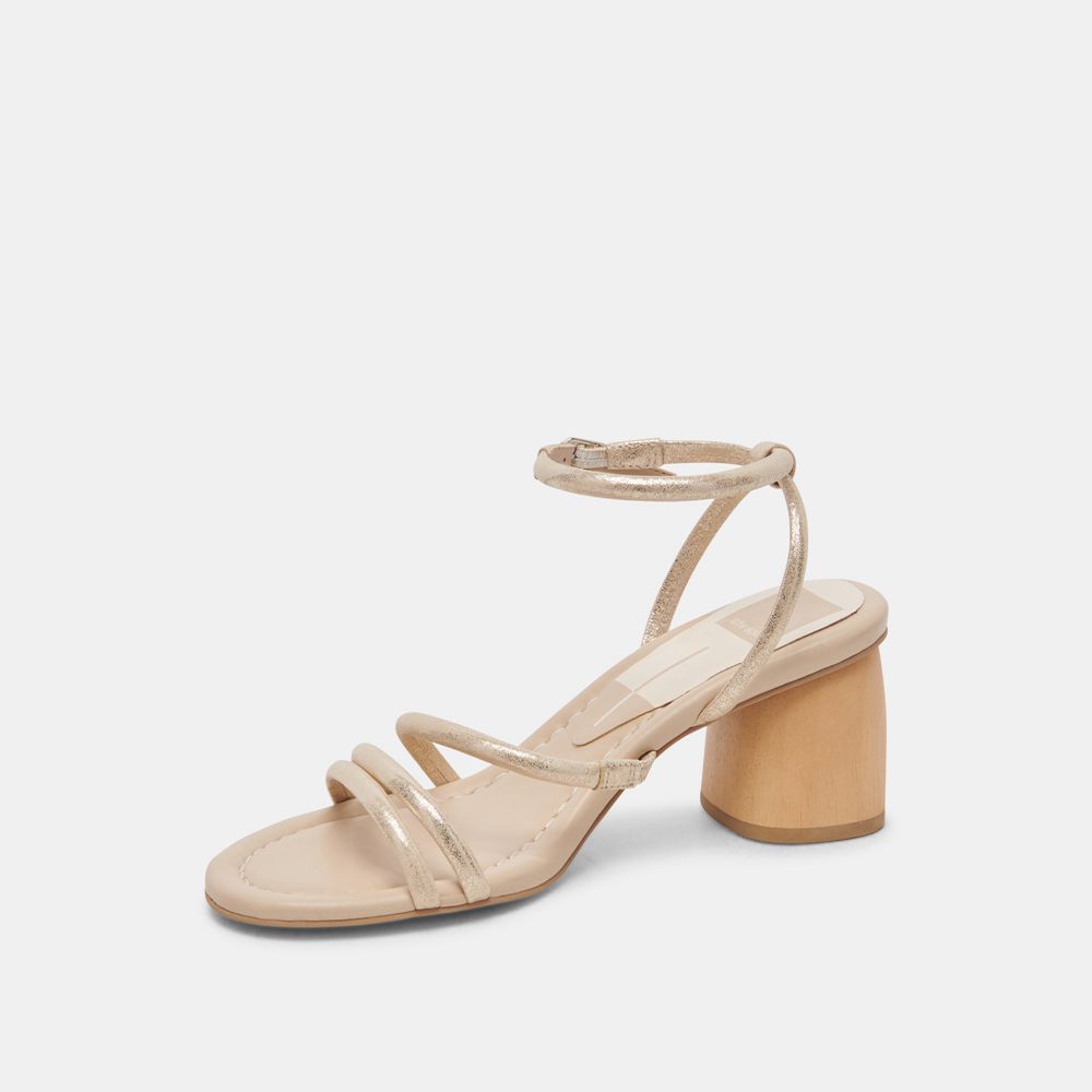 Dolce Vita Mikael Women Heels Light Gold | US-891725QJI