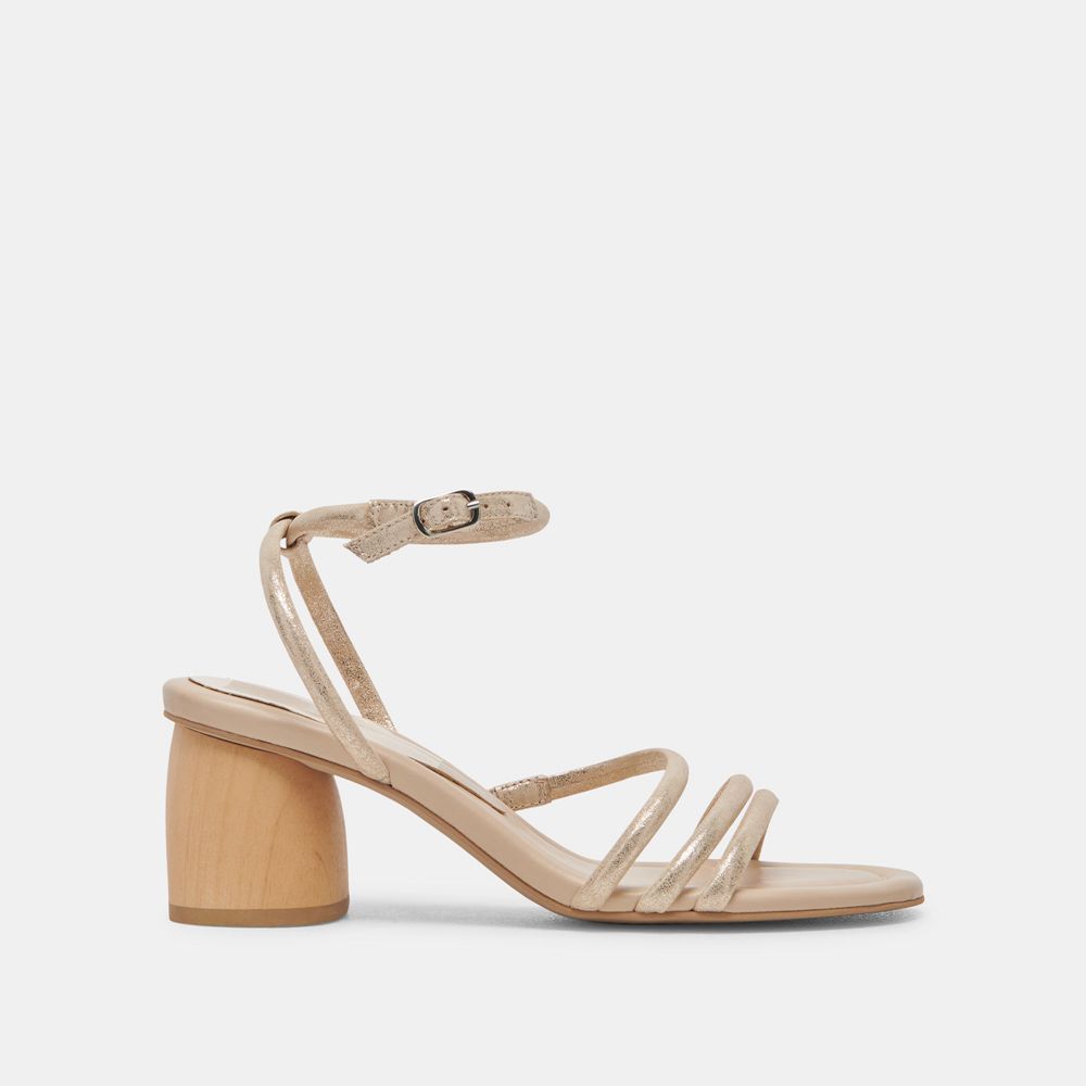 Dolce Vita Mikael Women Heels Light Gold | US-891725QJI