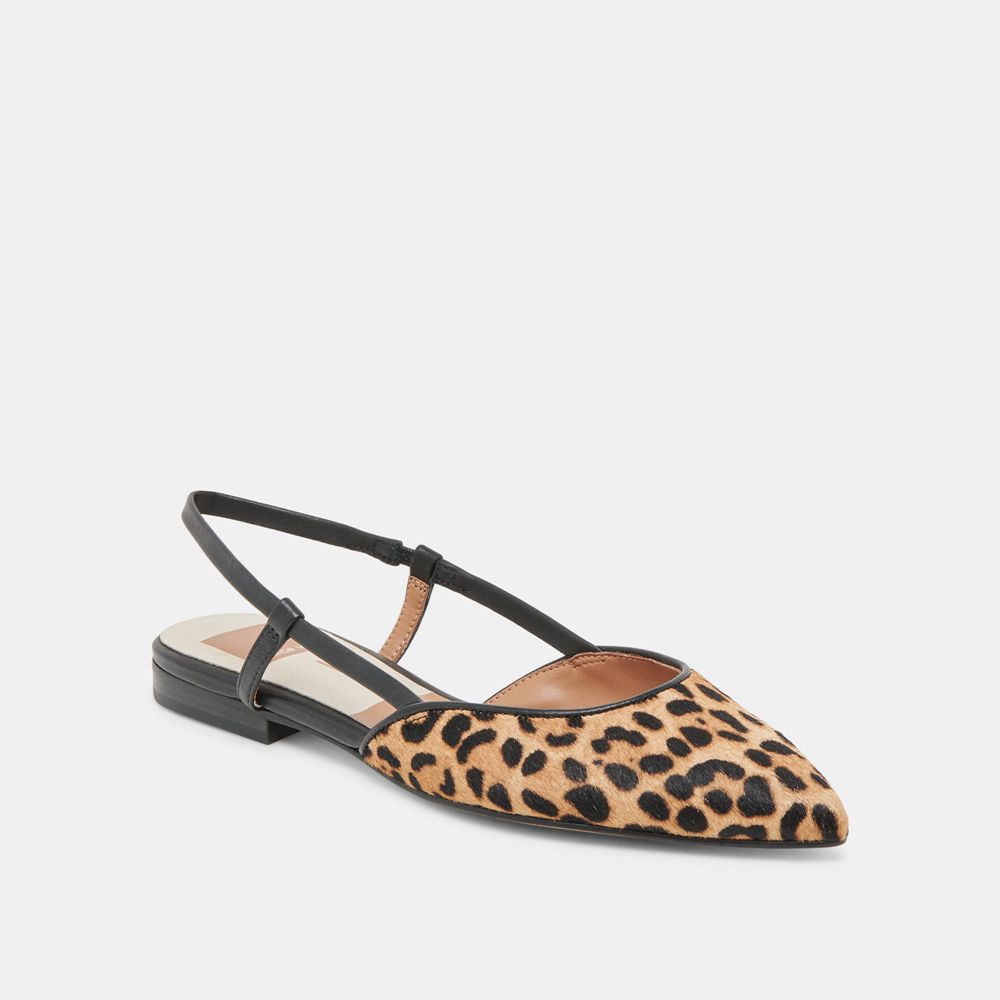 Dolce Vita Narah Women Flats Leopard | US-284096DCU