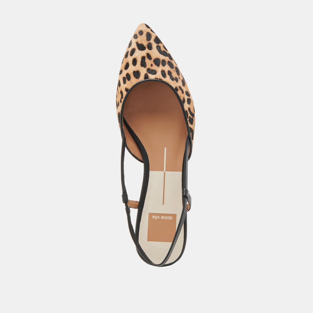 Dolce Vita Narah Women Flats Leopard | US-284096DCU