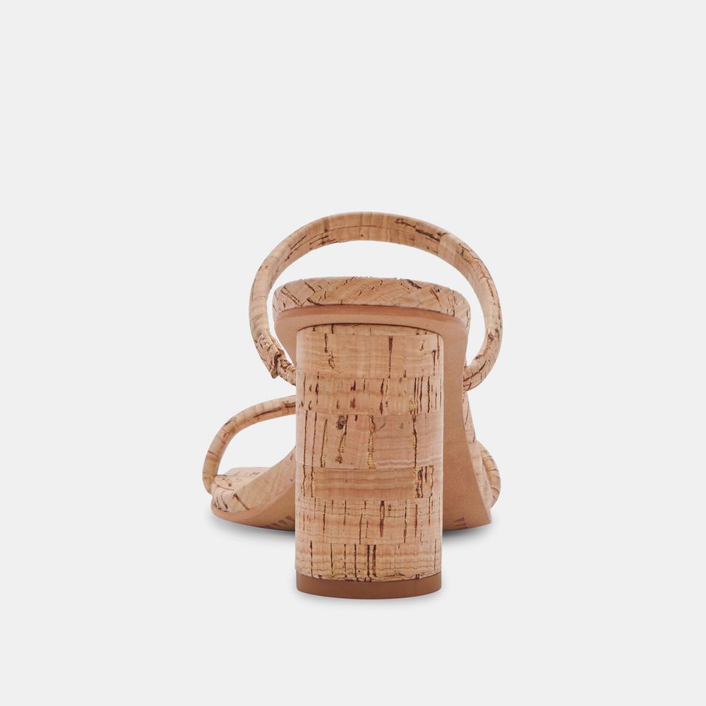 Dolce Vita Noles Women Heels Sandals Beige | US-395178AYE