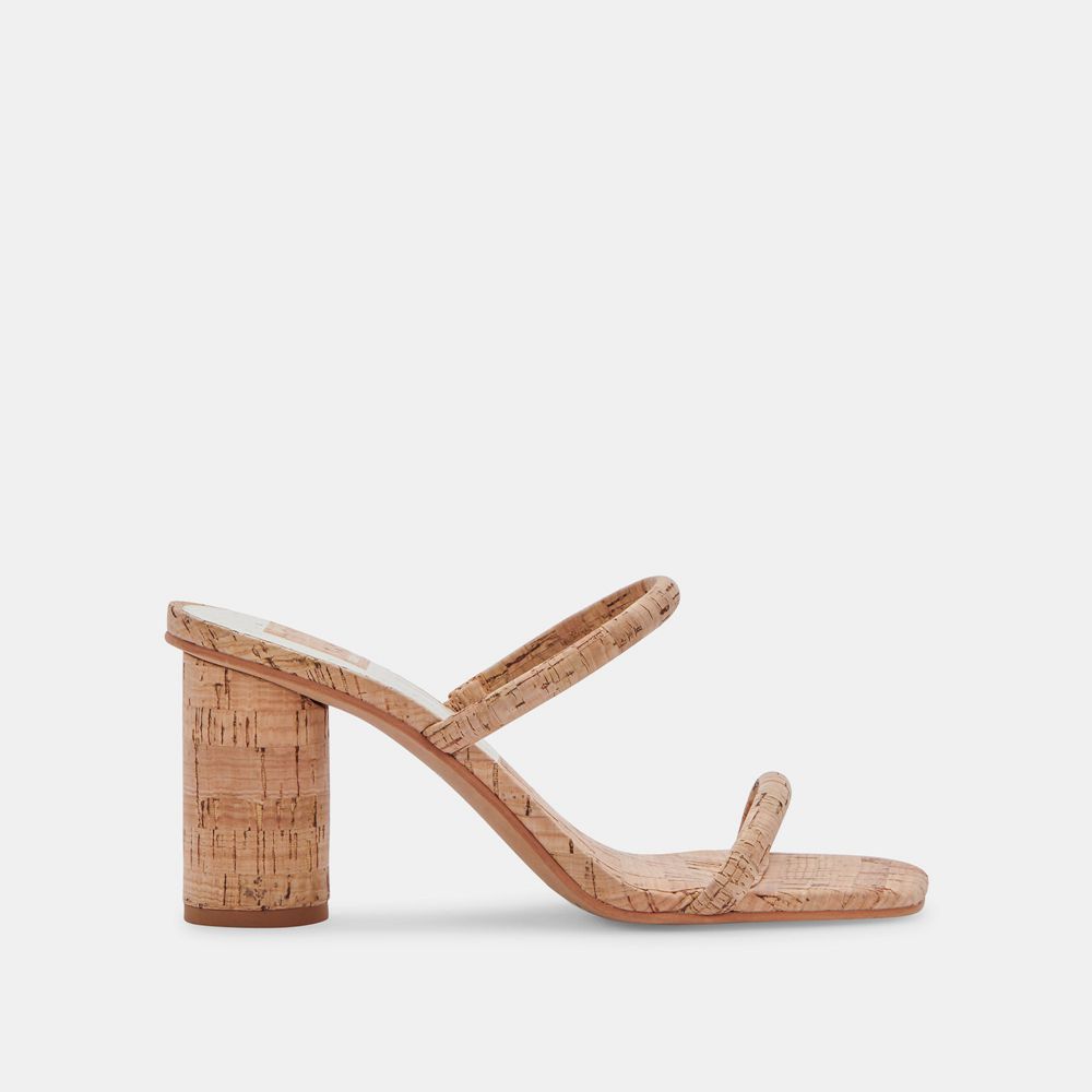 Dolce Vita Noles Women Heels Sandals Beige | US-395178AYE