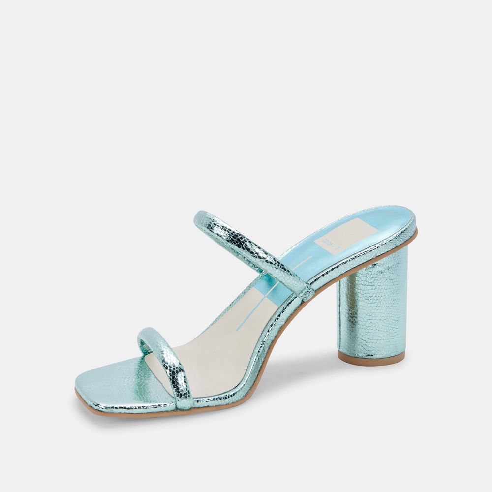 Dolce Vita Noles Women Heels Sandals Blue | US-846902VSP