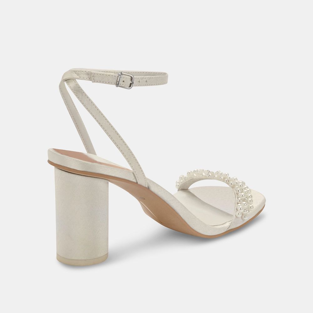 Dolce Vita Nory Women Heels White | US-147602LQW