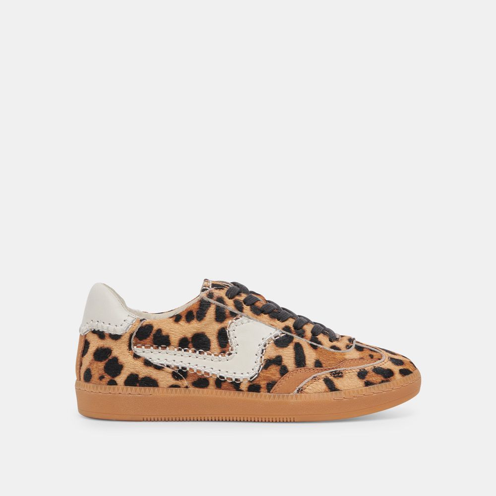 Dolce Vita Notice Stitch Women Sneakers Leopard | US-203894GVQ