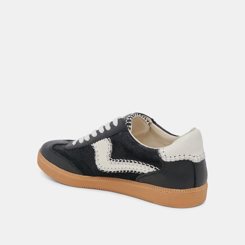 Dolce Vita Notice Stitch Women Sneakers Black | US-219073EJX