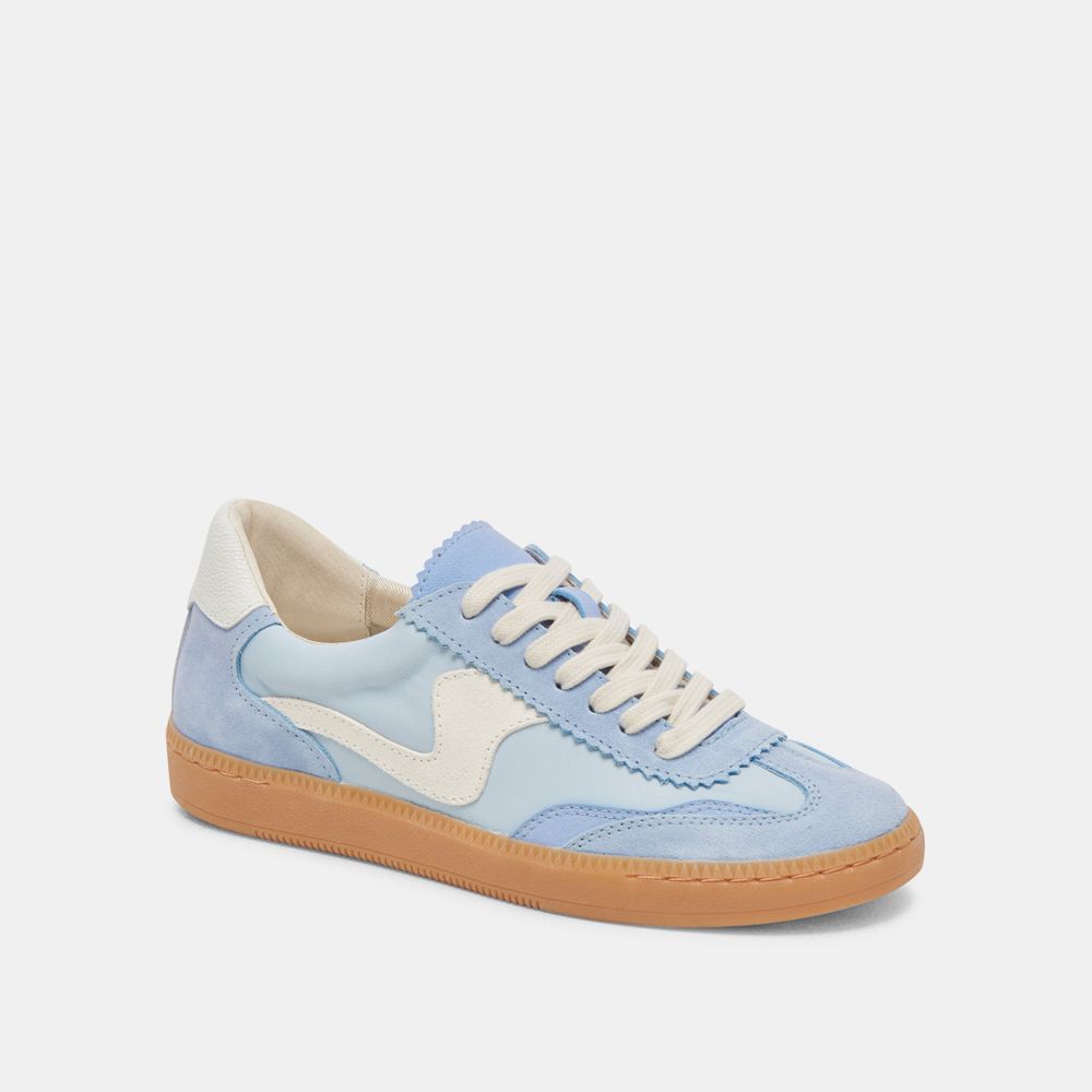 Dolce Vita Notice Suede Women Sneakers Blue | US-912457CLK