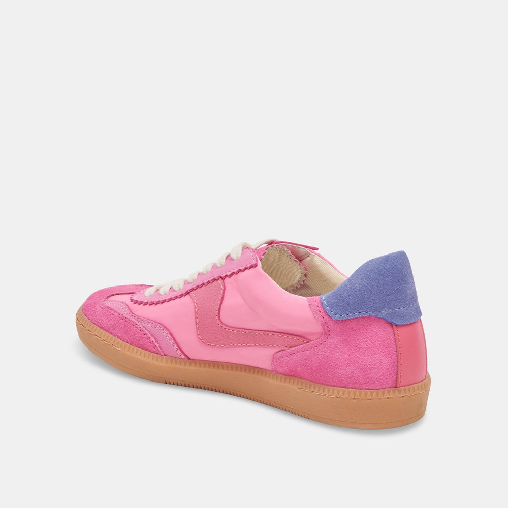 Dolce Vita Notice Suede Women Sneakers Pink | US-127865NTI