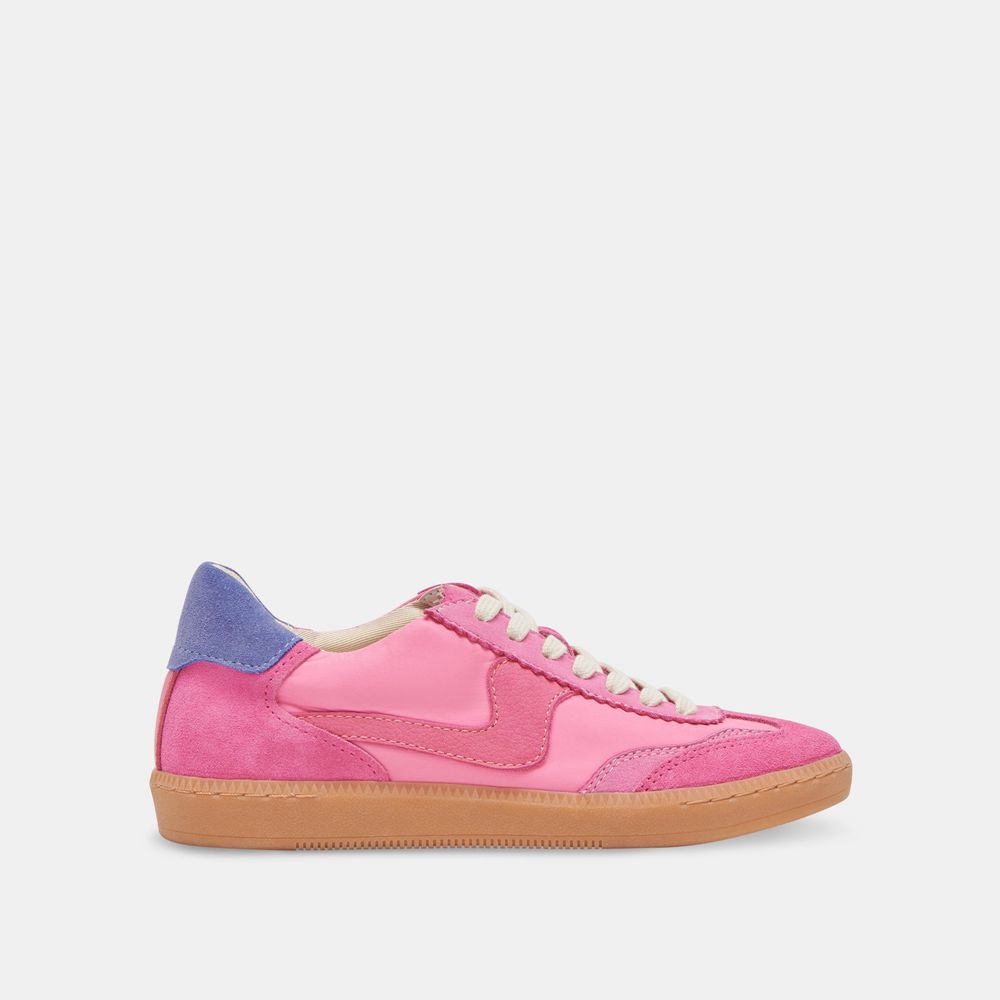 Dolce Vita Notice Suede Women Sneakers Pink | US-127865NTI