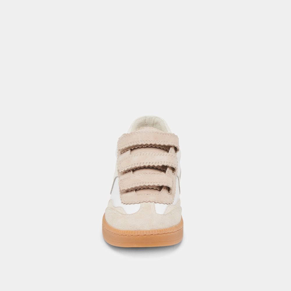 Dolce Vita Notice Velcro Women Sneakers Cream / Multicolor | US-134756EAW