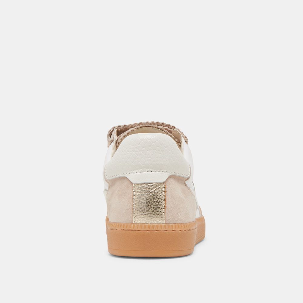 Dolce Vita Notice Velcro Women Sneakers Cream / Multicolor | US-134756EAW