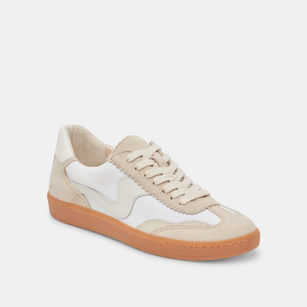 Dolce Vita Notice Wide Women Sneakers Cream / Multicolor | US-690132BEN