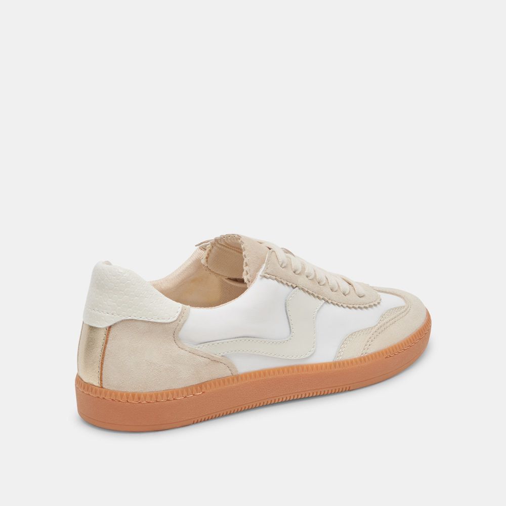 Dolce Vita Notice Wide Women Sneakers Cream / Multicolor | US-690132BEN