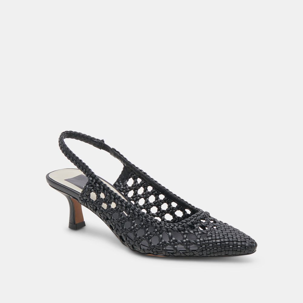 Dolce Vita Olympa Women Heels Black | US-529816EQL