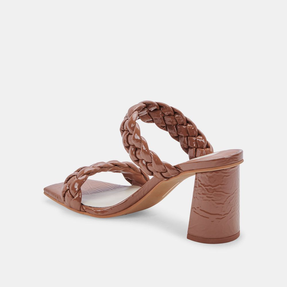 Dolce Vita Paily Women Heels Sandals Brown | US-029786DQI