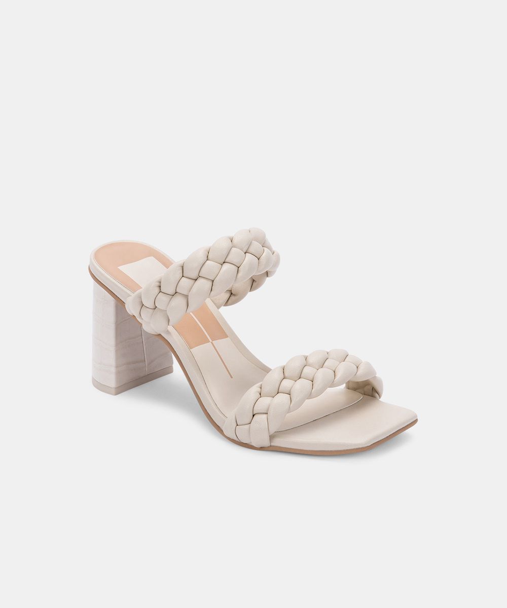 Dolce Vita Paily Women Heels Sandals Cream | US-175986SCU