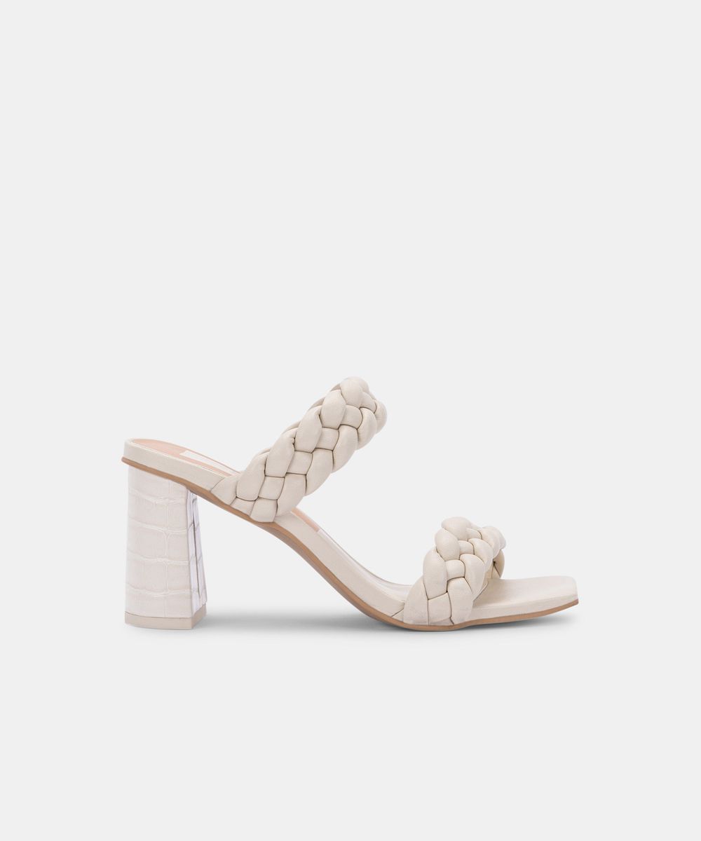 Dolce Vita Paily Women Heels Sandals Cream | US-175986SCU