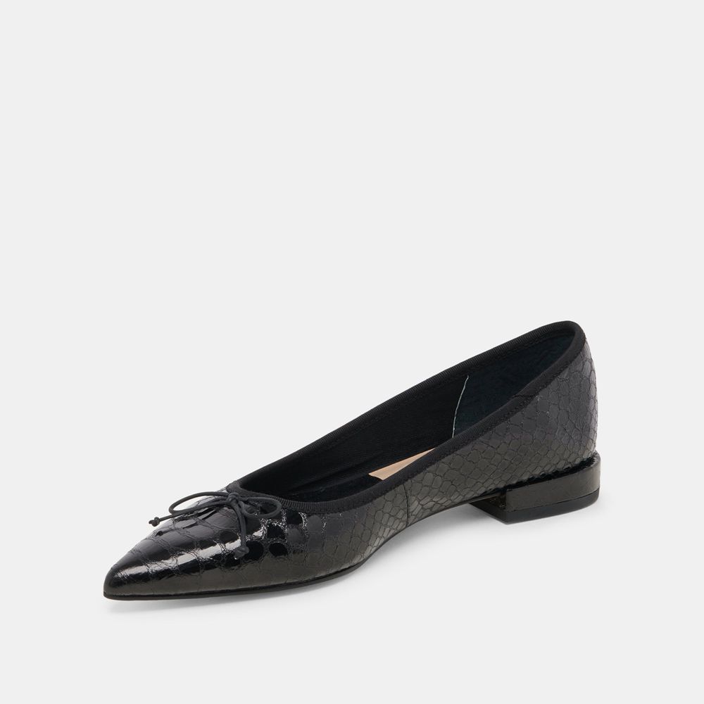 Dolce Vita Palani Women Ballet Flats Black | US-804291VUJ