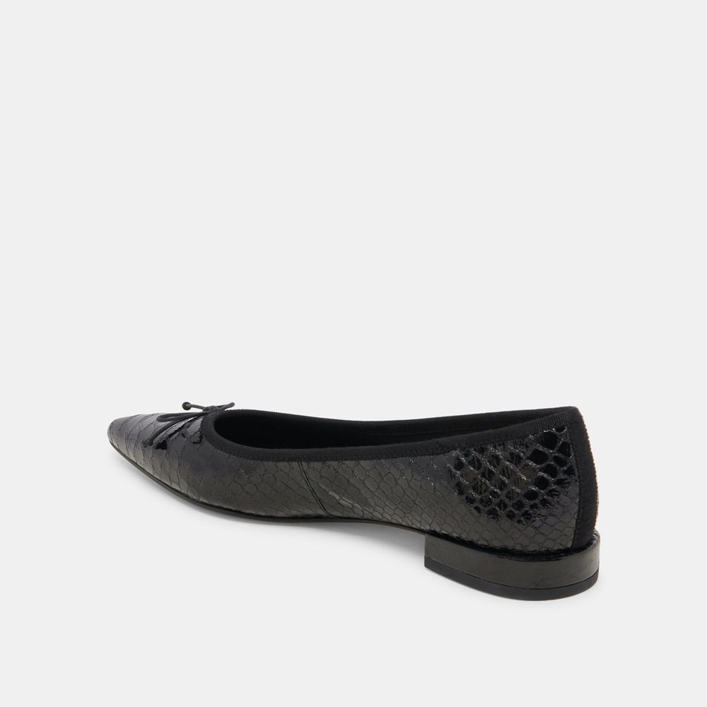 Dolce Vita Palani Women Ballet Flats Black | US-804291VUJ