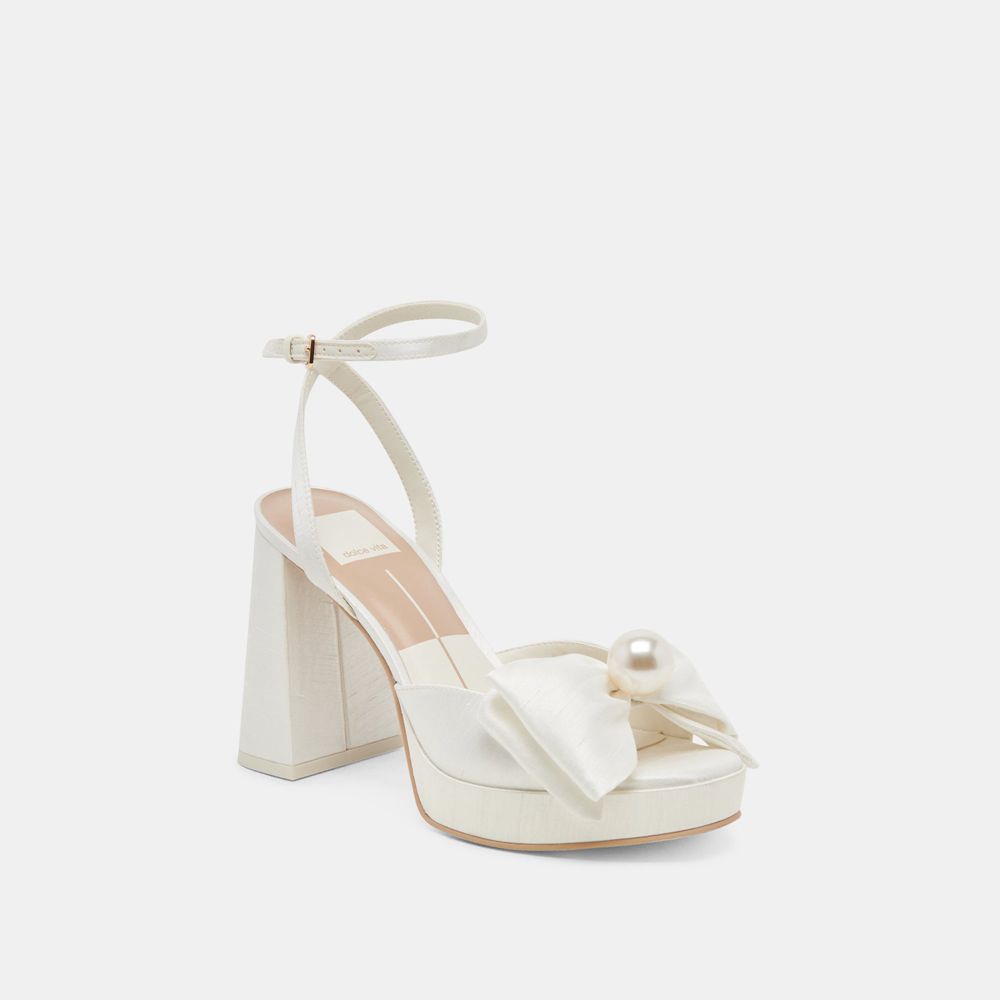 Dolce Vita Patton Women Heels Cream | US-362047DGT